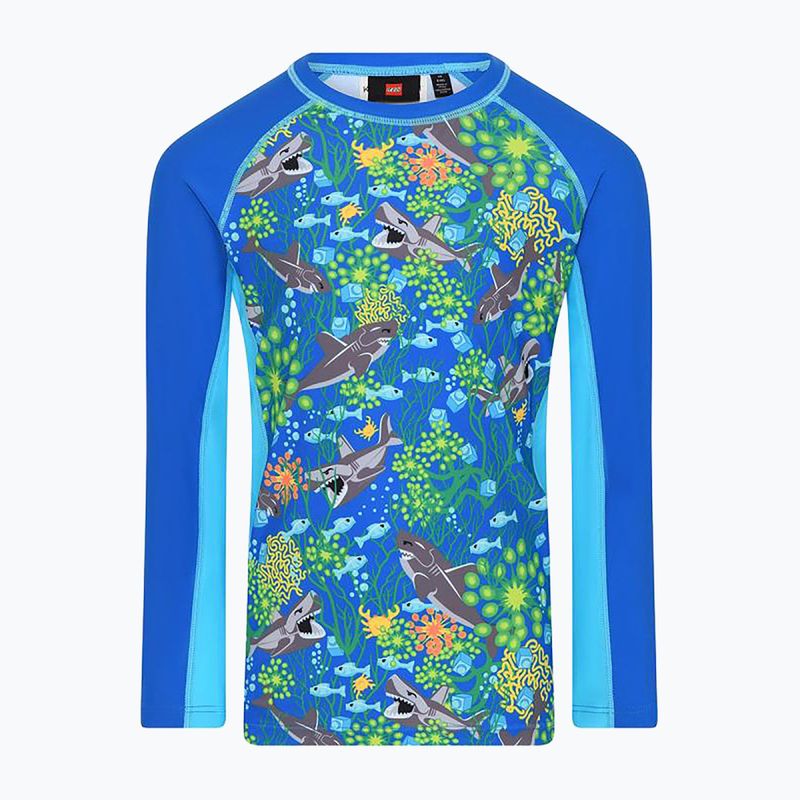Longsleeve do pływania dziecięcy LEGO Lwalex 306 blue