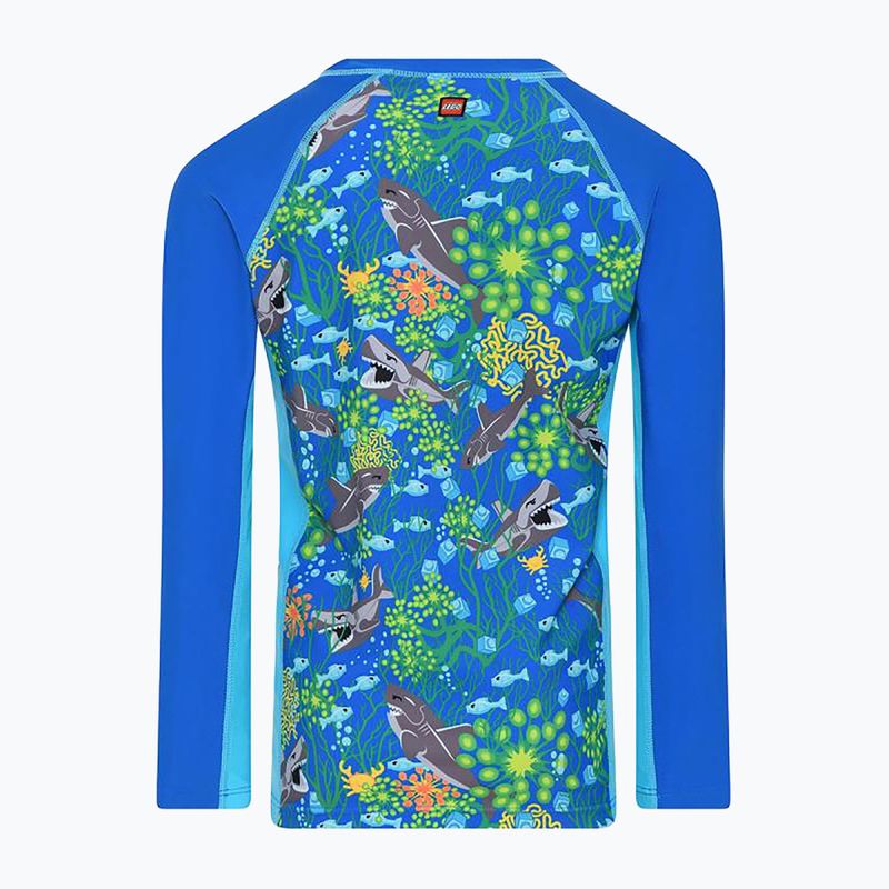 Longsleeve do pływania dziecięcy LEGO Lwalex 306 blue 2
