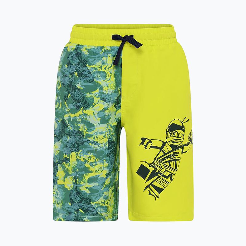Szorty kąpielowe dziecięce LEGO Lwalex 304 lime green