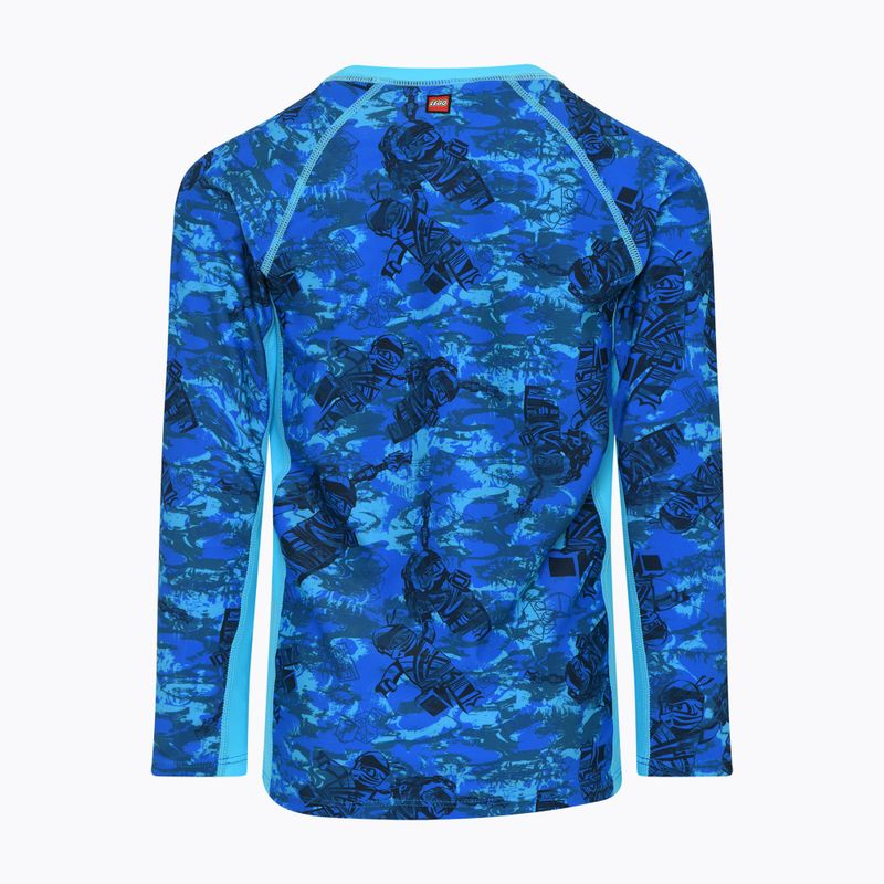 Longsleeve do pływania dziecięcy LEGO Lwalex 303 bright blue 2