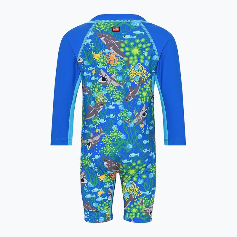 Kombinezon UPF 50+ dziecięcy LEGO Lwari 300 blue 2