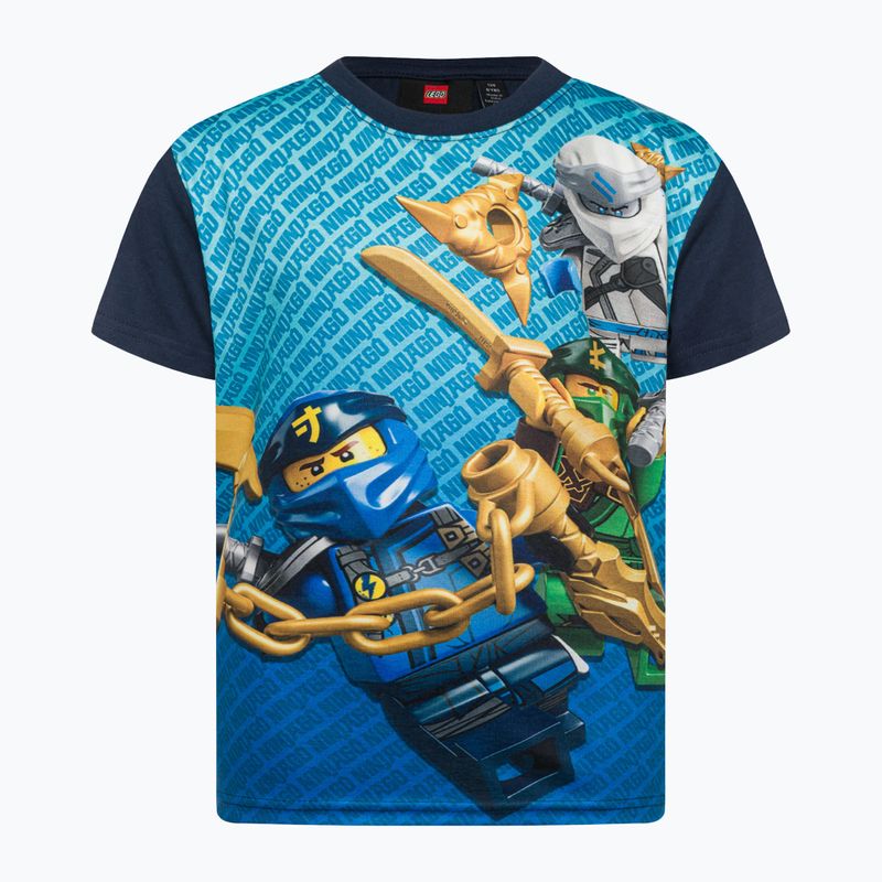 Koszulka dziecięca LEGO Lwtaylor 329 dark navy