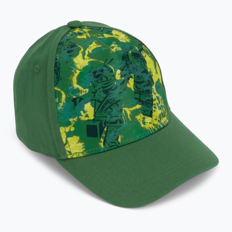 Czapka z daszkiem dziecięca LEGO Lwalex 200 dark green