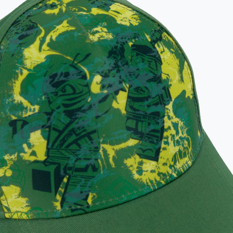 Czapka z daszkiem dziecięca LEGO Lwalex 200 dark green 5