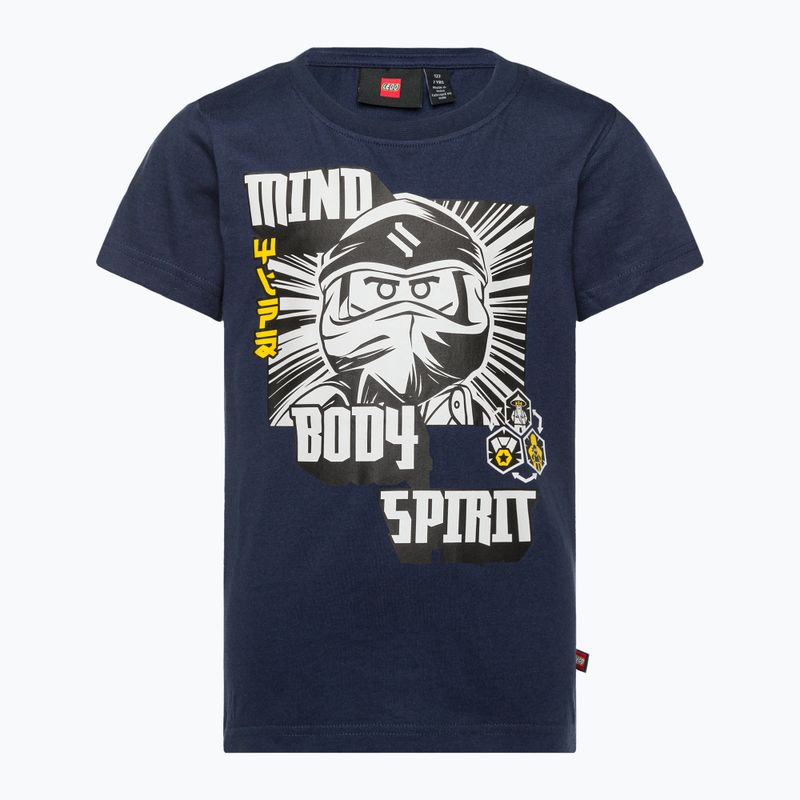 Koszulka dziecięca LEGO Lwtaylor 107 dark navy