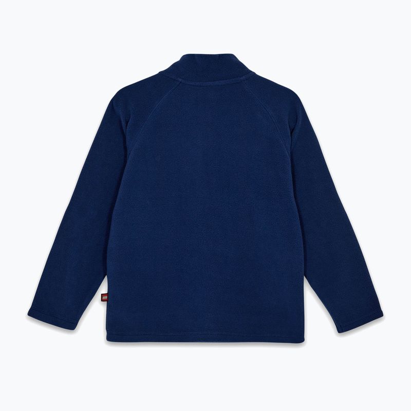 Bluza polarowa dziecięca LEGO Lwsinclair 702 dark blue 2