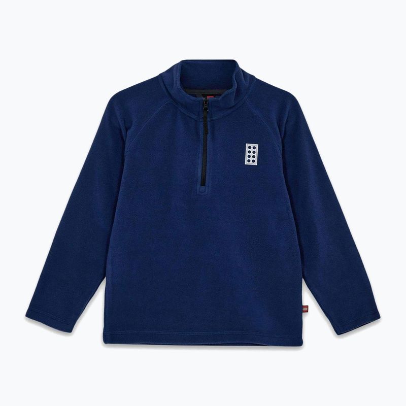 Bluza polarowa dziecięca LEGO Lwsinclair 702 navy