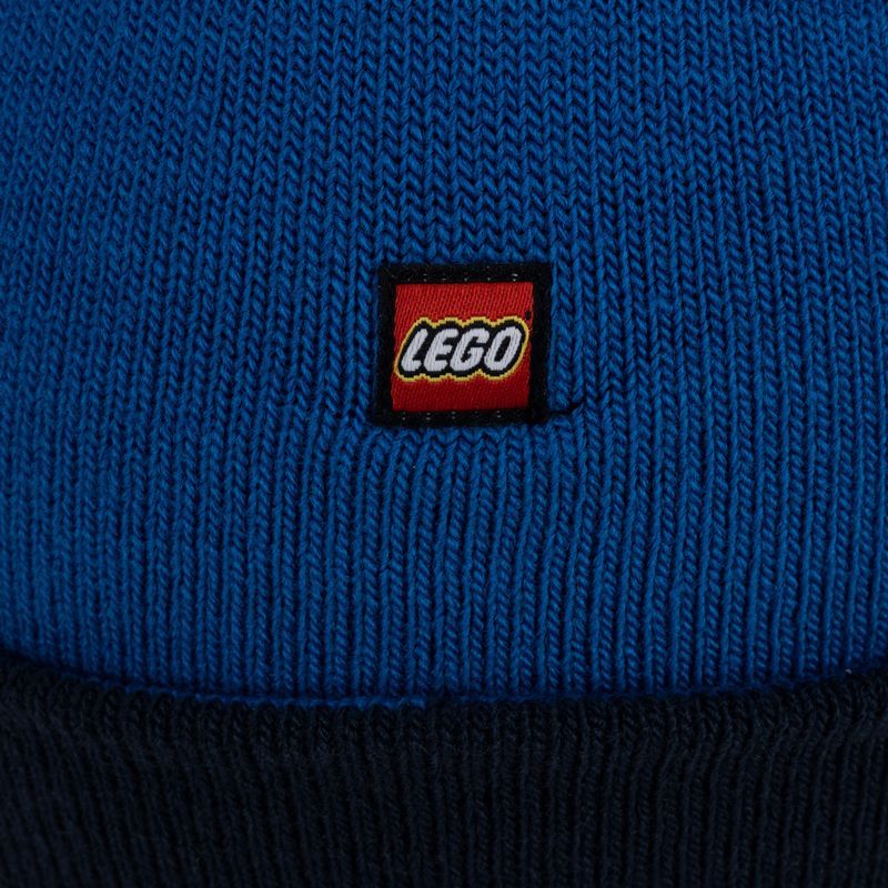Czapka zimowa dziecięca LEGO Lwantony 710 blue 5