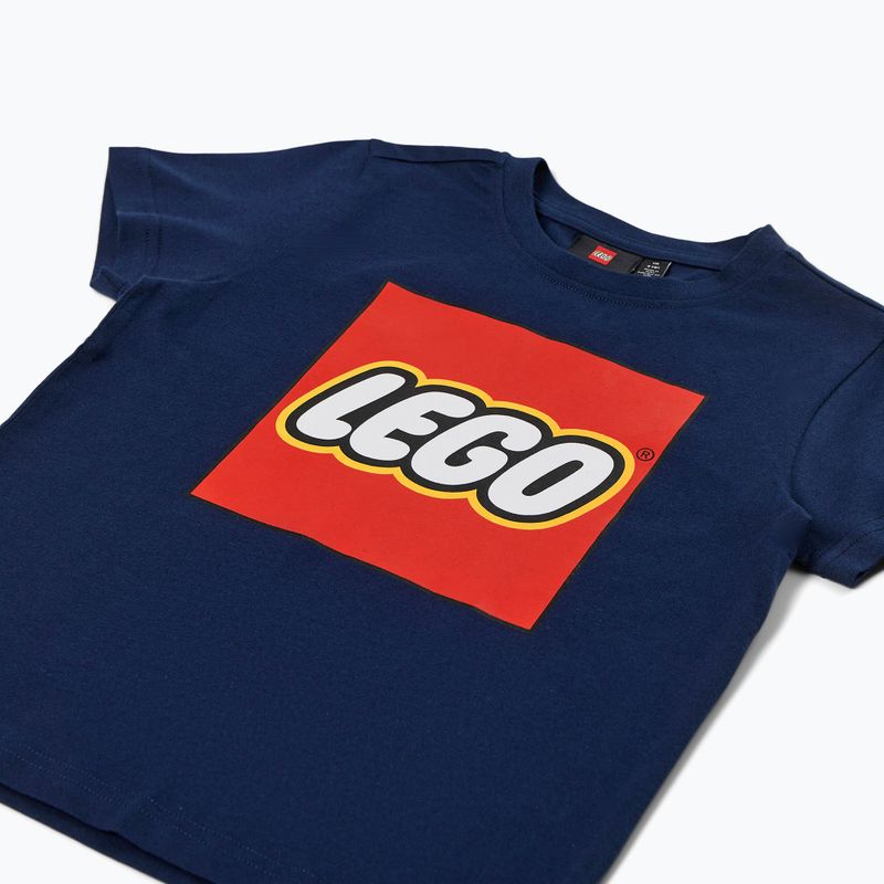 Koszulka dziecięca LEGO Lwtano 631 dark navy 3