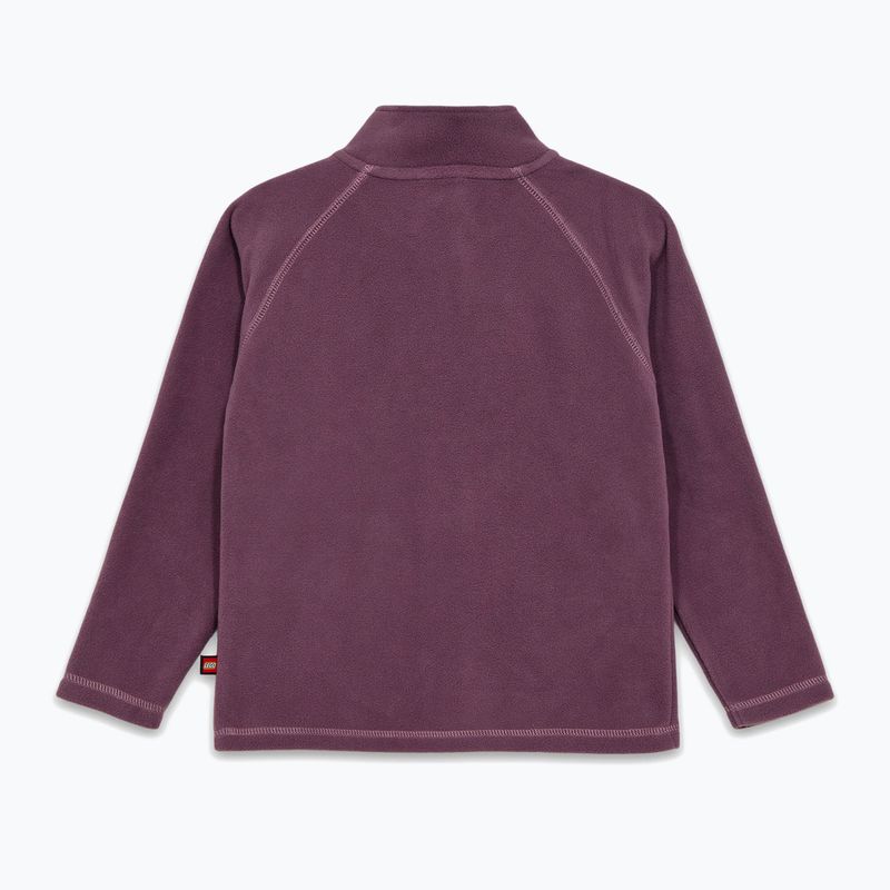 Bluza polarowa dziecięca LEGO Lwsinclair 703 dark purple 2