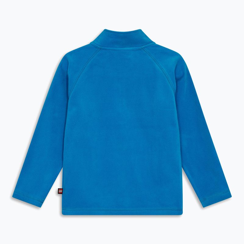 Bluza polarowa dziecięca LEGO Lwsinclair 702 blue/lime 2