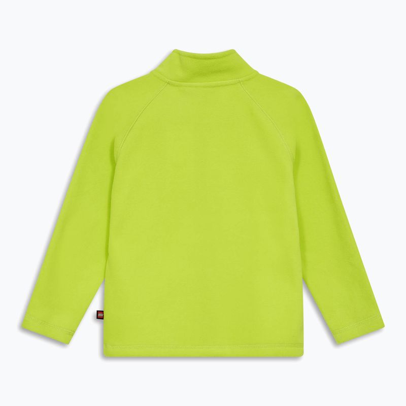 Bluza polarowa dziecięca dziecięcy LEGO Lwsinclair 703 lime green 2