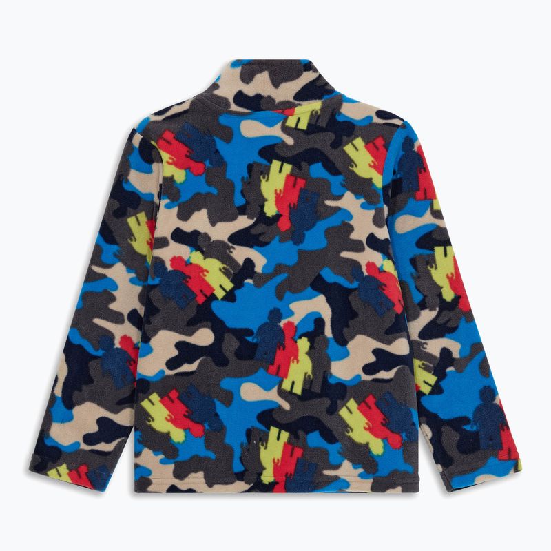 Bluza polarowa dziecięca LEGO Lwsaku 708 Fleece blue 2