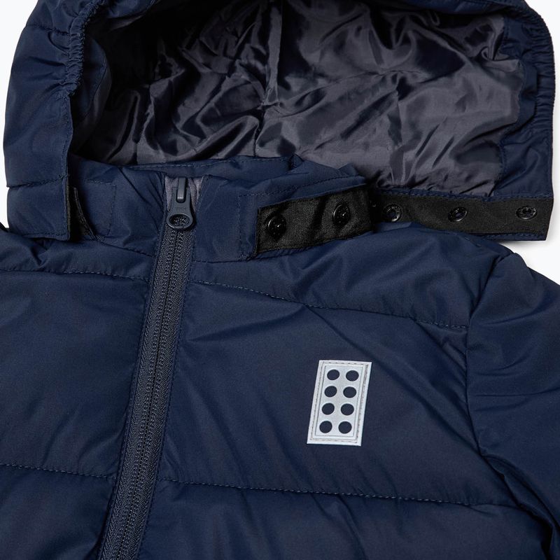 Kurtka ocieplana dziecięca LEGO Lwjojo 703 dark navy 3