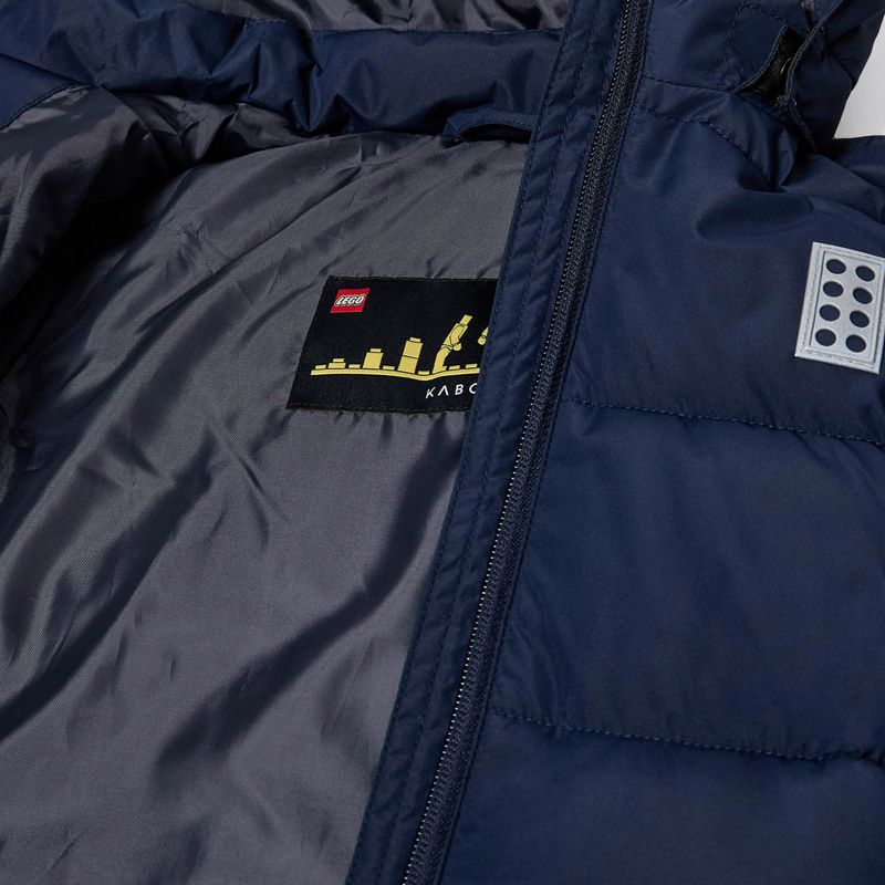 Kurtka ocieplana dziecięca LEGO Lwjojo 703 dark navy 5