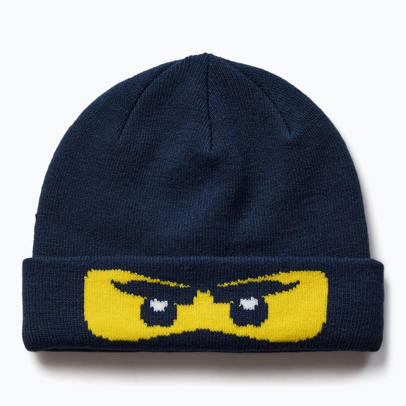 Czapka zimowa dziecięca  LEGO Lwantony 710 dark navy/blue