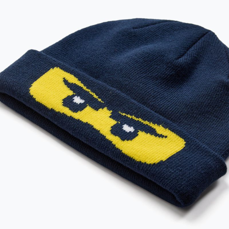 Czapka zimowa dziecięca  LEGO Lwantony 710 dark navy/blue 3