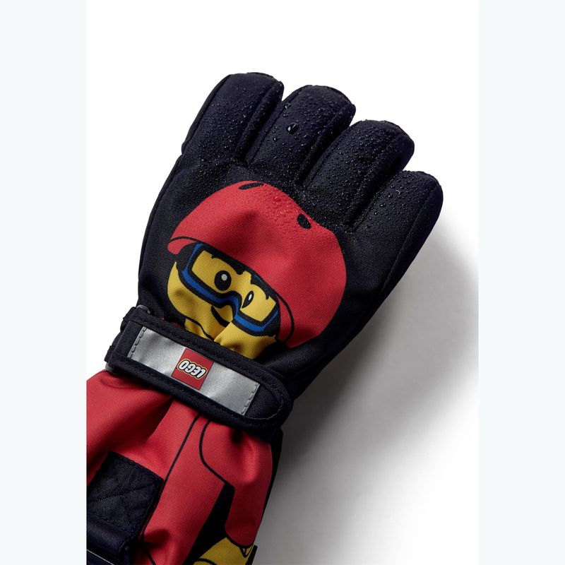 Rękawiczki dziecięce LEGO Lwagan 811 black 3