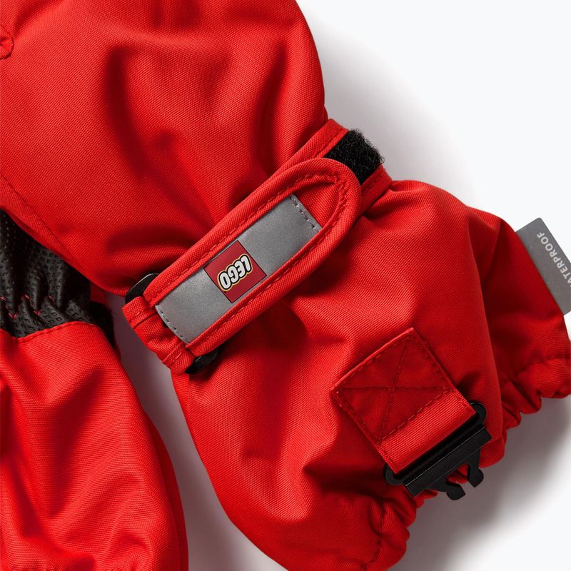 Rękawice narciarskie dziecięce LEGO Lwatlin 700 red 4