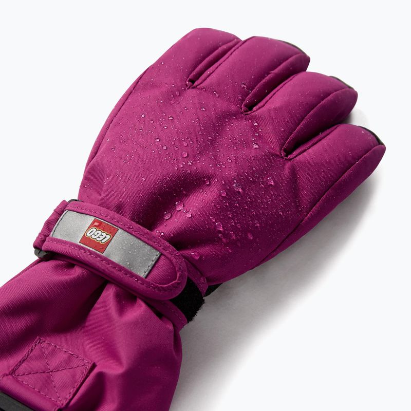 Rękawice narciarskie dziecięce LEGO Lwatlin 700 fuchsia 3