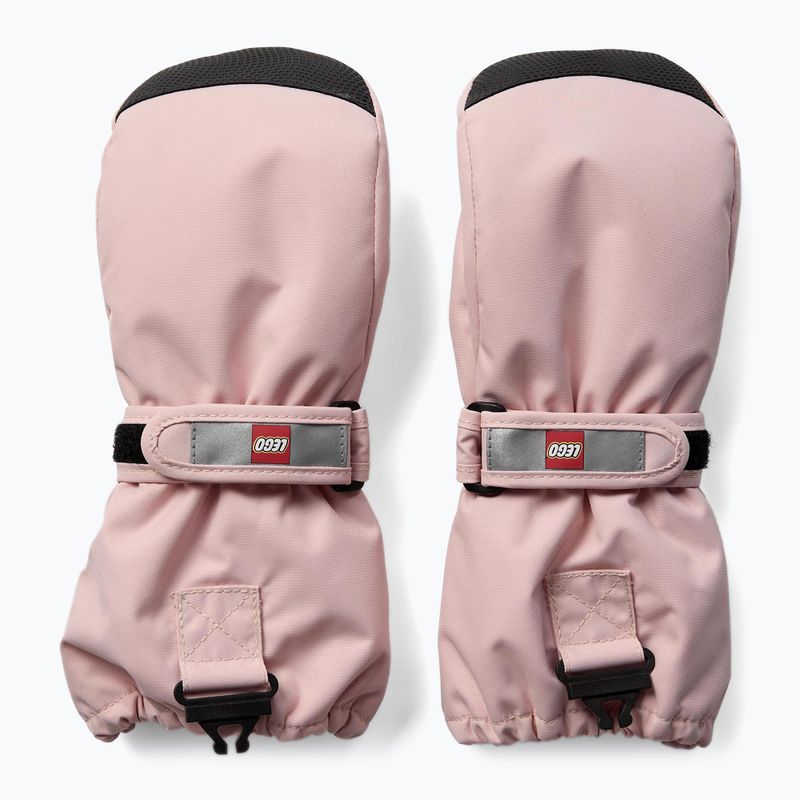 Rękawice narciarskie dziecięce  LEGO Lwatlin 706 light pink 2
