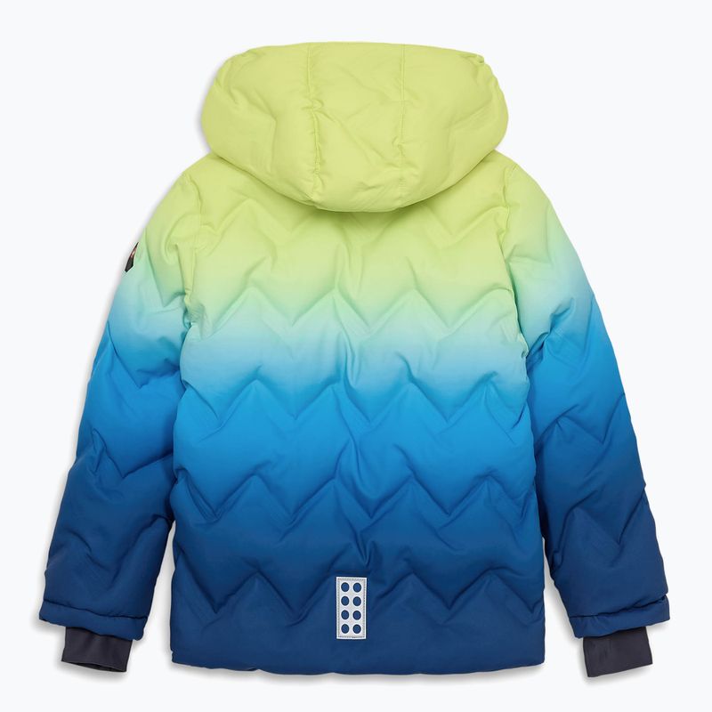 Kurtka narciarska dziecięca LEGO Lwjested 709 blue 2