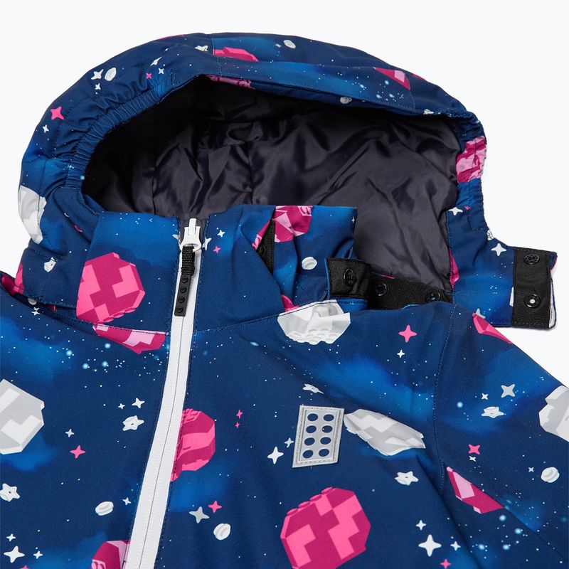 Kurtka narciarska dziecięca LEGO Lwjaz 803 pink 3