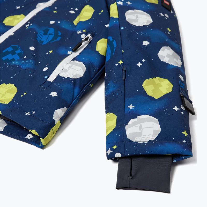 Kurtka narciarska dziecięca LEGO Lwjaz 803 dark blue 4