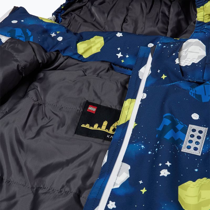 Kurtka narciarska dziecięca LEGO Lwjaz 803 dark blue 5