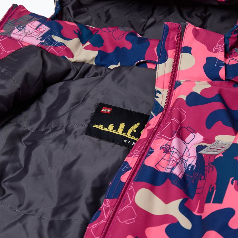 Kurtka narciarska dziecięca LEGO Lwjaz 808 fuchsia 6