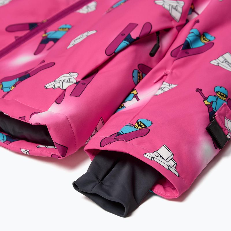 Kurtka narciarska dziecięca LEGO Lwjaz 806 pink 4