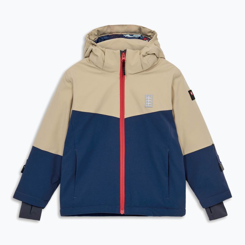 Kurtka narciarska dziecięca LEGO Lwjaz 809 dark blue 2