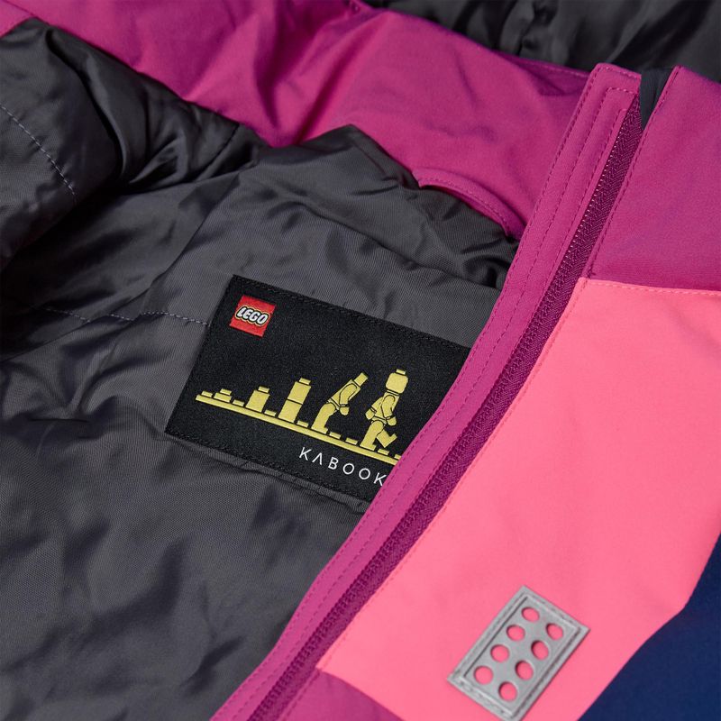 Kurtka narciarska dziecięca LEGO Lwjaz 801 fuchsia 5