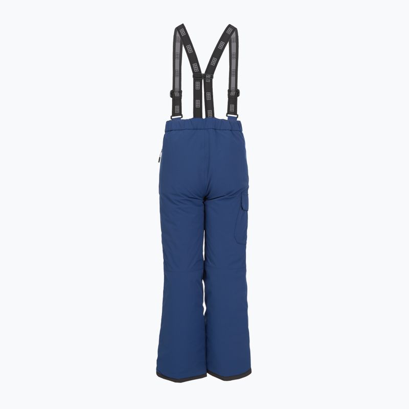 Spodnie narciarskie dziecięce LEGO Lwpayton 701 dark blue 2