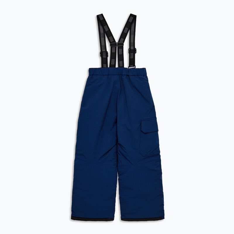 Spodnie narciarskie dziecięce LEGO Lwpayton 701 dark blue 2