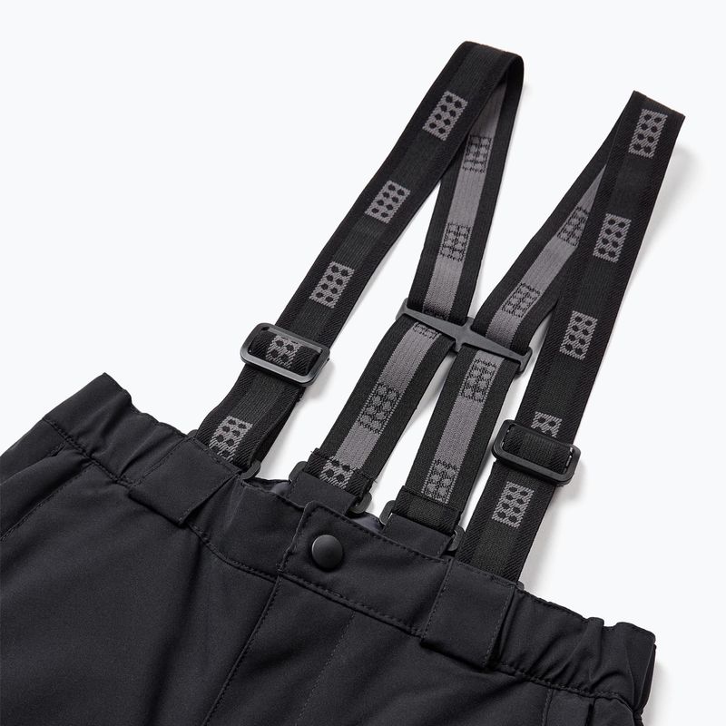 Spodnie narciarskie dziecięce LEGO Lwpowai 708 black 3