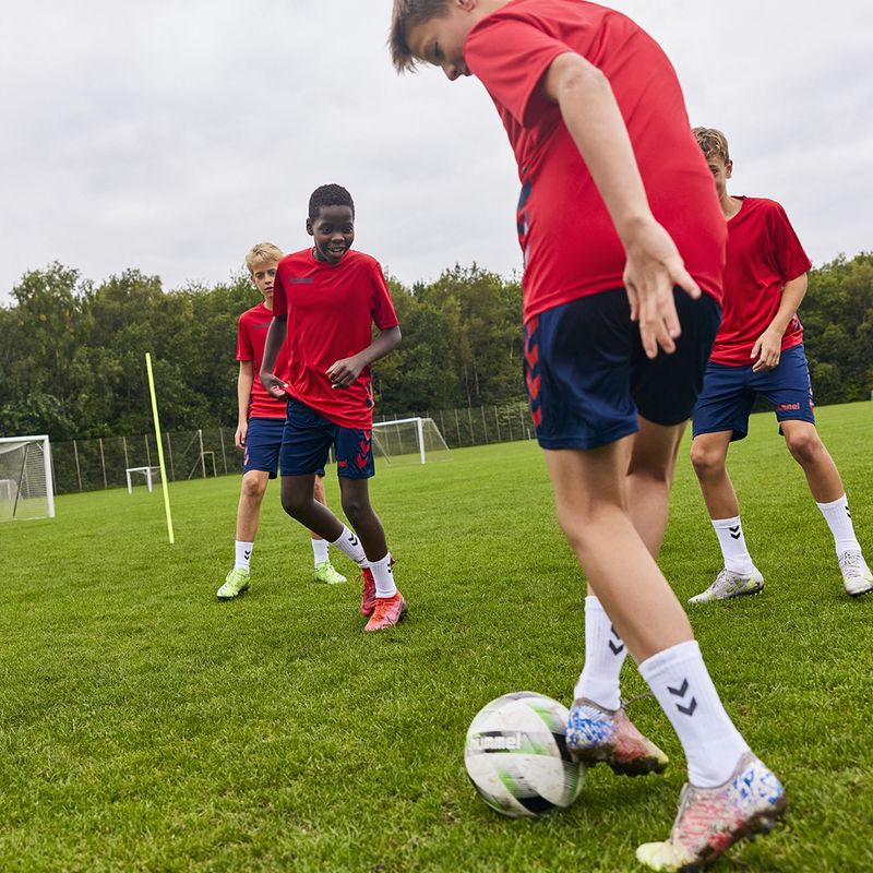 Piłka do piłki nożnej Hummel Concept Pro FB white/black/silver rozmiar 5 7