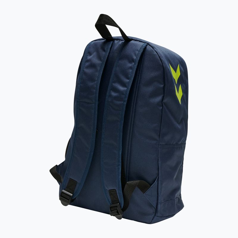 Plecak Hummel Core 28 l dark denim/lime punch 2