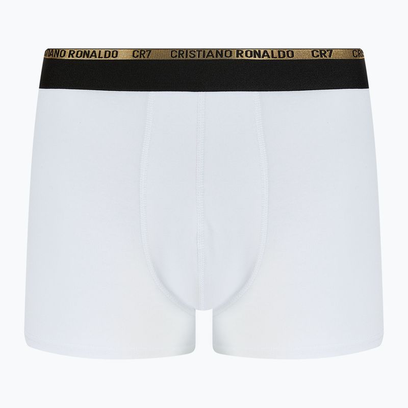 Bokserki męskie CR7 Basic Trunk 3 pary balck/white/grey 2