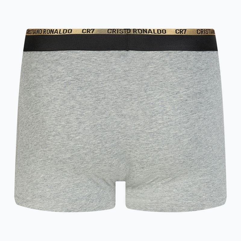 Bokserki męskie CR7 Basic Trunk 3 pary balck/white/grey 6