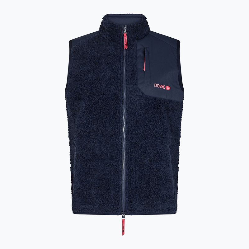 Bezrękawnik damski Dovre Teddy Fleece navy 5