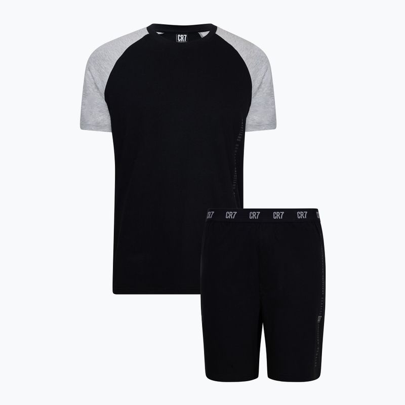 Piżama męska CR7 Pyjama Short black