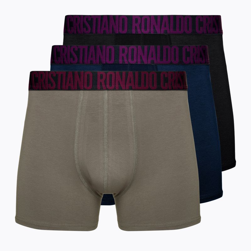 Bokserki męskie CR7 Basic Trunk 3 pary 706 multicolour