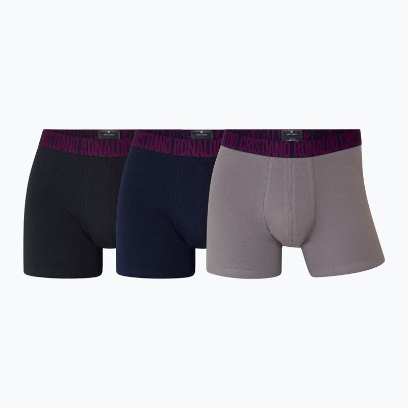 Bokserki męskie CR7 Basic Trunk 3 pary 706 multicolour