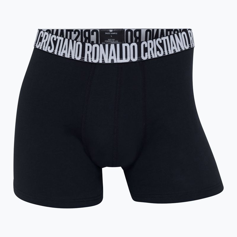 Bokserki męskie CR7 Basic Trunk 3 pack black 2