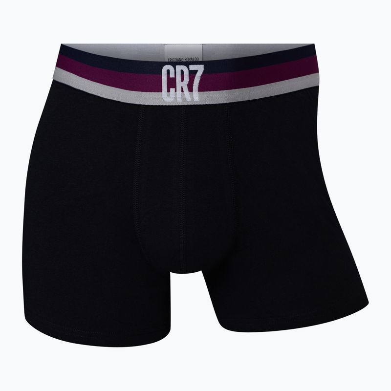 Bokserki męskie CR7 Basic Trunk 4 pary 2482 black 2