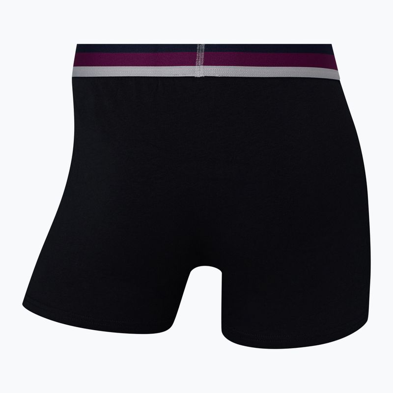 Bokserki męskie CR7 Basic Trunk 4 pary black 3