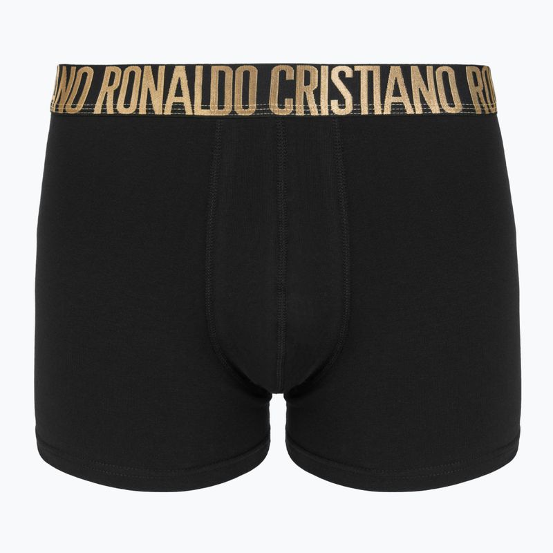 Bokserki męskie CR7 Basic Trunk 5 par 2321 black 3