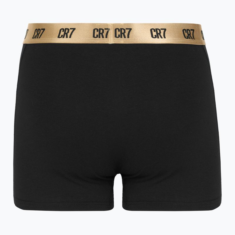 Bokserki męskie CR7 Basic Trunk 5 par 2321 black 4