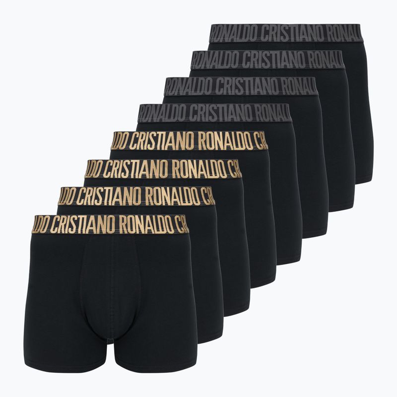 Bokserki męskie CR7 Basic Trunk 8 par black